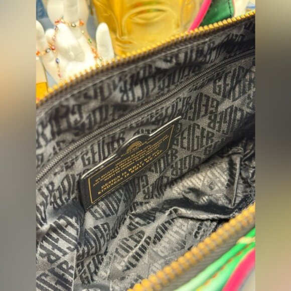 🆕 KURT GEIGER LONDON 🧿 NWOT Small Recycled Shopper Crossbody Bag, Rainbow - Picture 12 of 15